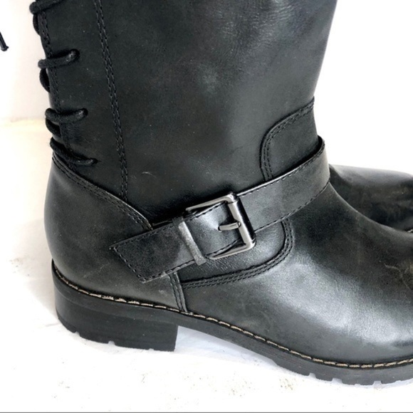 SOFFT Kristie Leather Lace Up Tall Boots size 6M - Picture 4 of 12